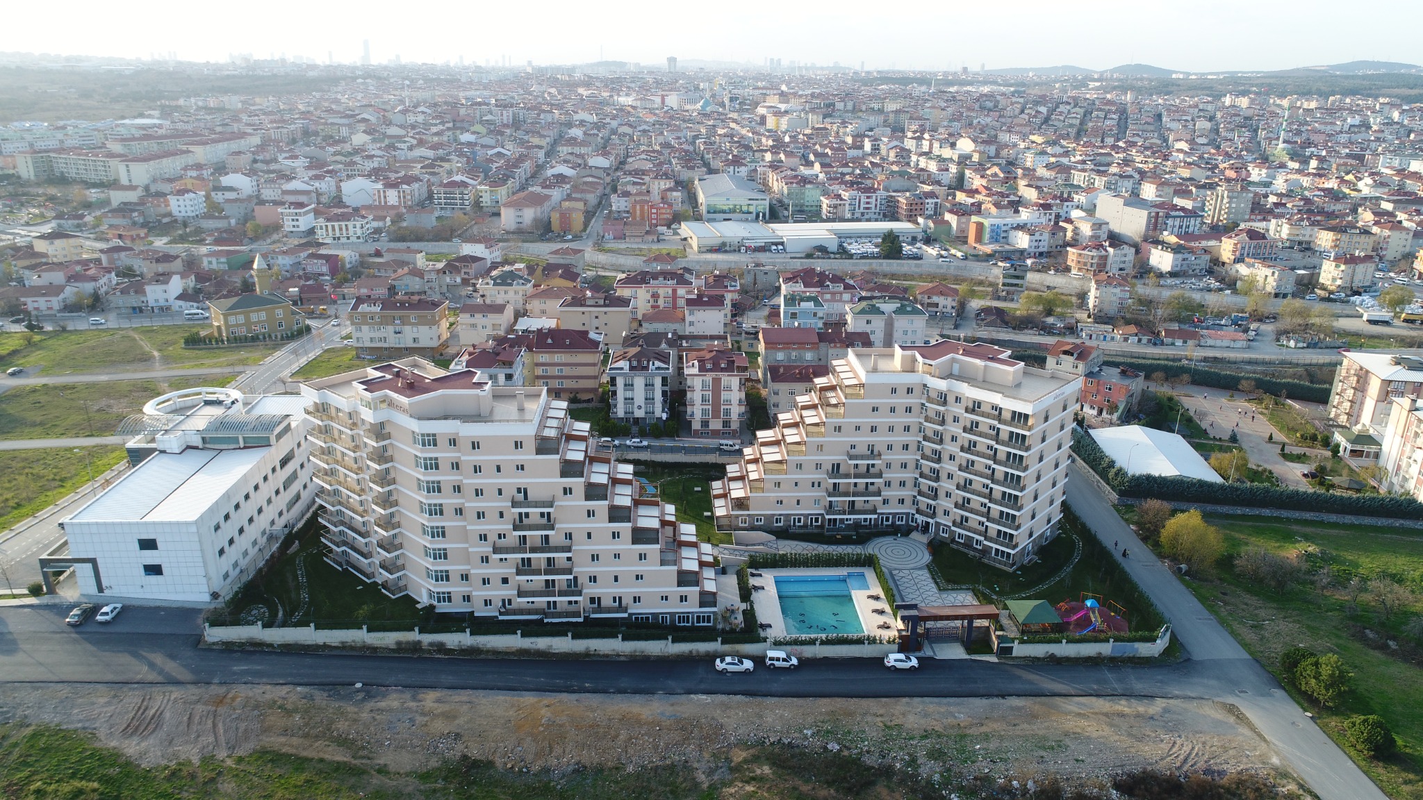 Alteras ve Sancaktepe genel görünümü