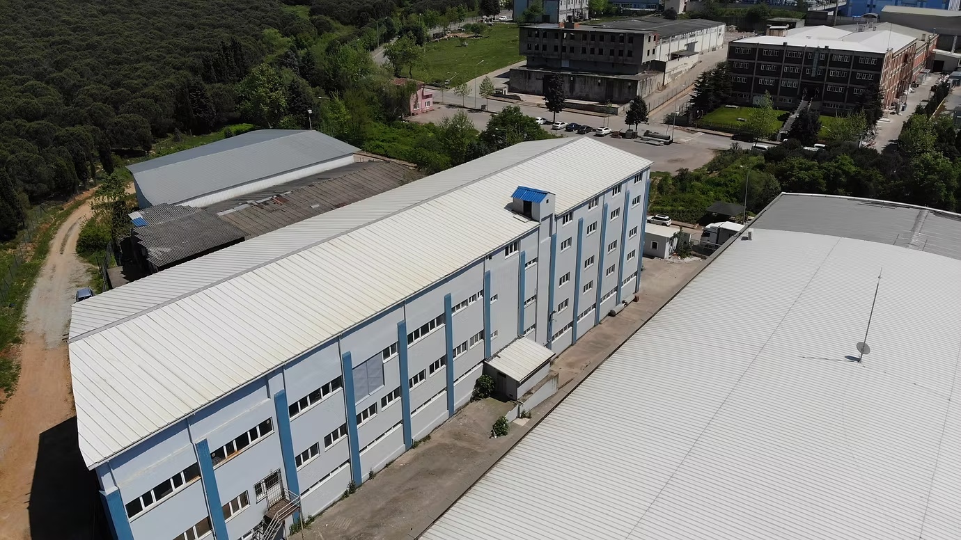 Tuzla DOS Fabrikası havadan görünümü